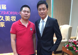 广州狗子28与明星合影