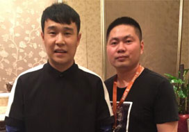 广州狗子28与明星合影